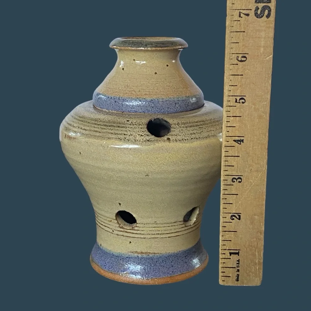 Studio Art Pottery Signed Oil Diffuser